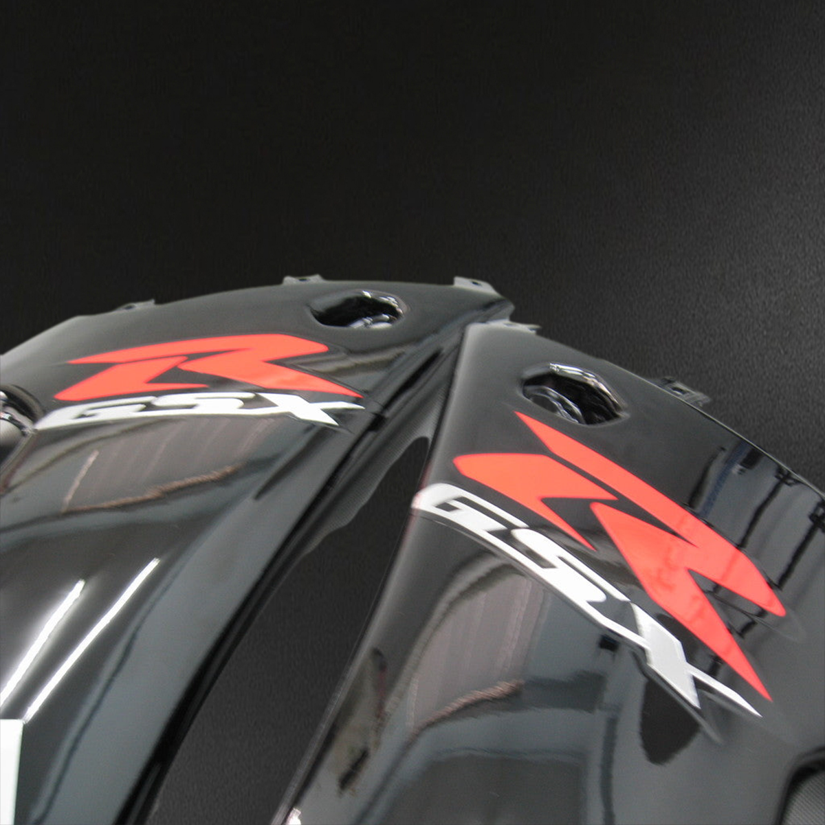 Suzuki GSXR 600 (2001-2003) Black Suzuki Racing Generic - MERGEment Motorcycle Fairings Kit