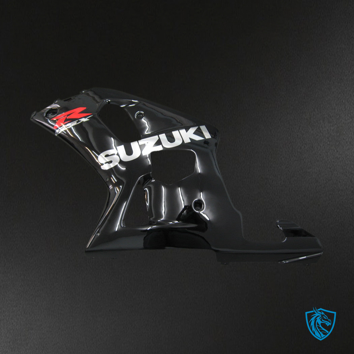 Suzuki GSXR 600 (2001-2003) Black Suzuki Racing Generic - MERGEment Motorcycle Fairings Kit