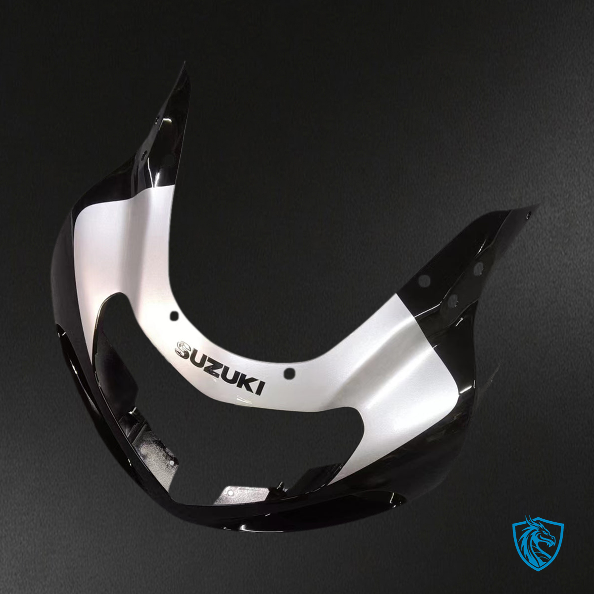 Suzuki GSXR 600 (2001-2003) Black & Silver Racing Generic Fairing Kit - Aftermarket ABS Bodywork