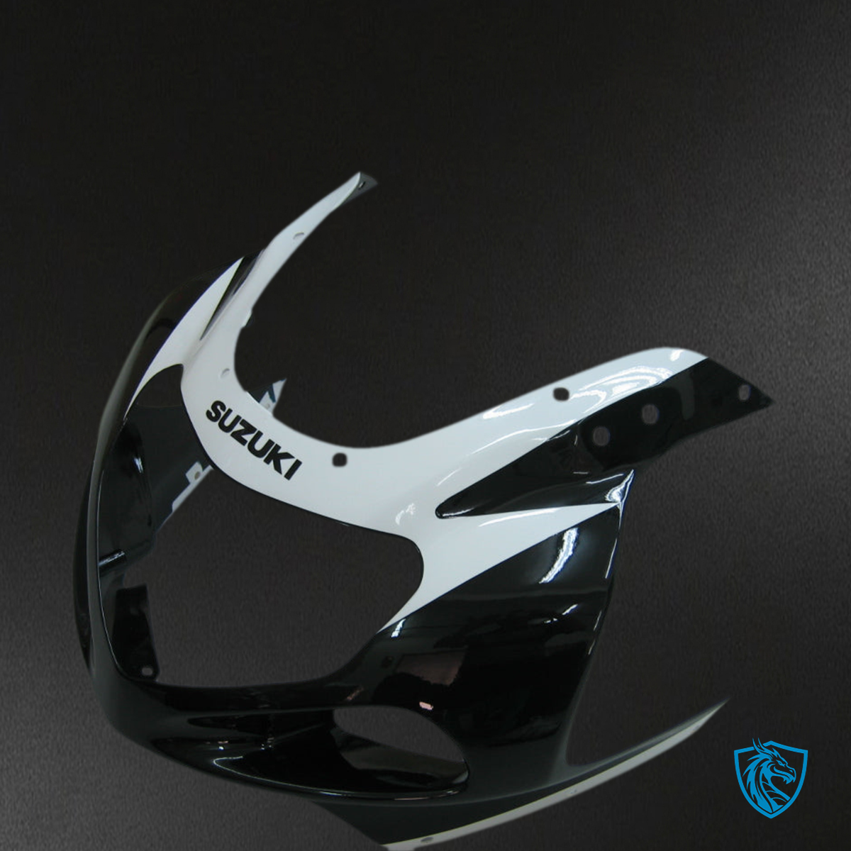 Suzuki GSXR 600 (2001-2003) Black & White Racing Generic - Fairing Kit | ABS Bodywork