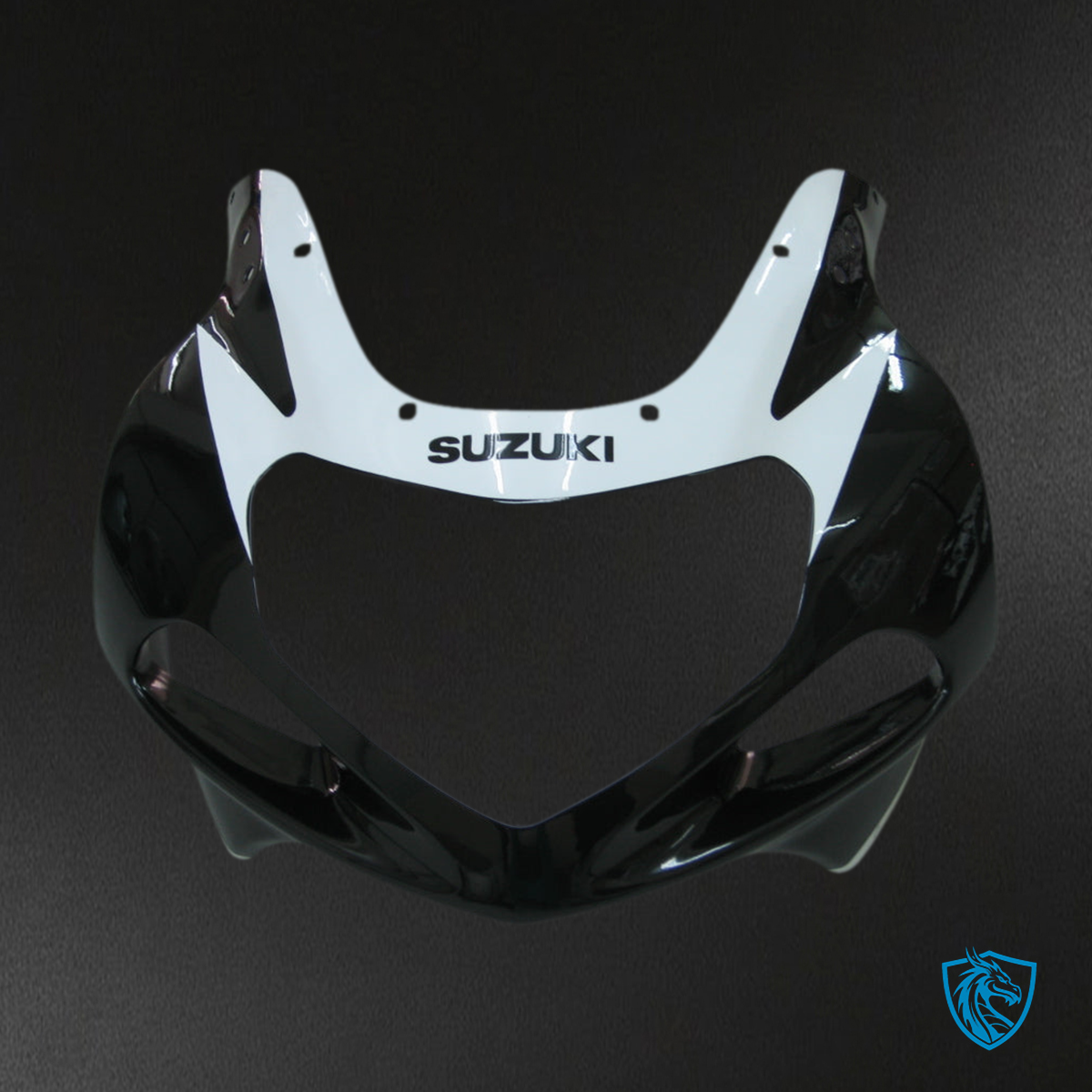 Suzuki GSXR 600 (2001-2003) Black & White Racing Generic - Fairing Kit | ABS Bodywork