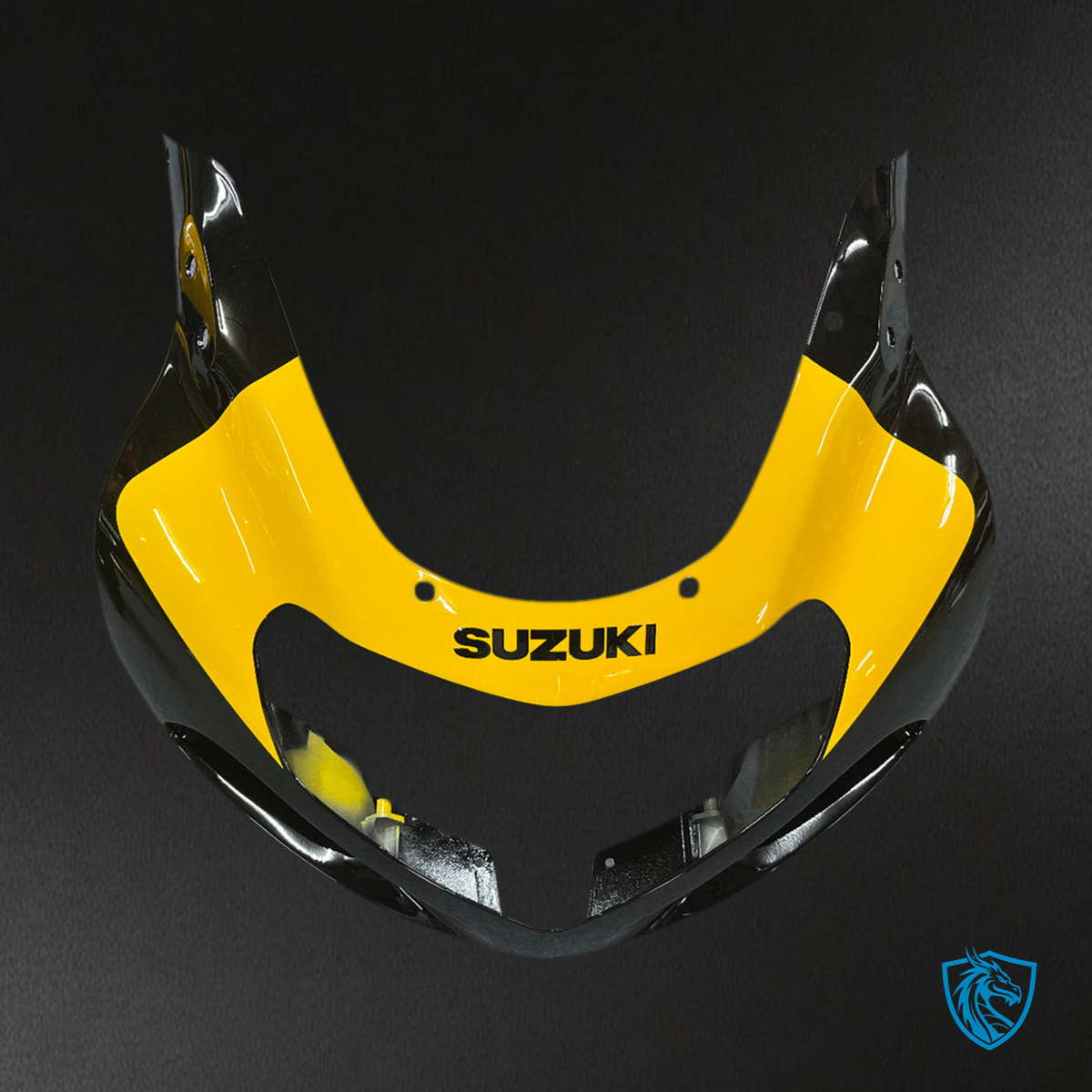 Suzuki GSXR 600 (2001-2003) Black & Yellow Racing Generic - Custom ABS Fairing Kit