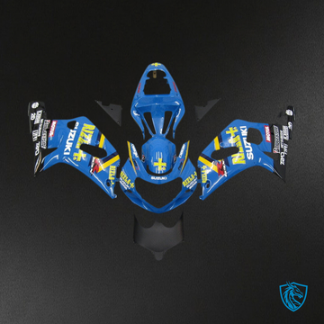 Suzuki GSXR 600 (2001-2003) Blue & Black Rizla Fairing Kit - Aftermarket ABS Bodywork