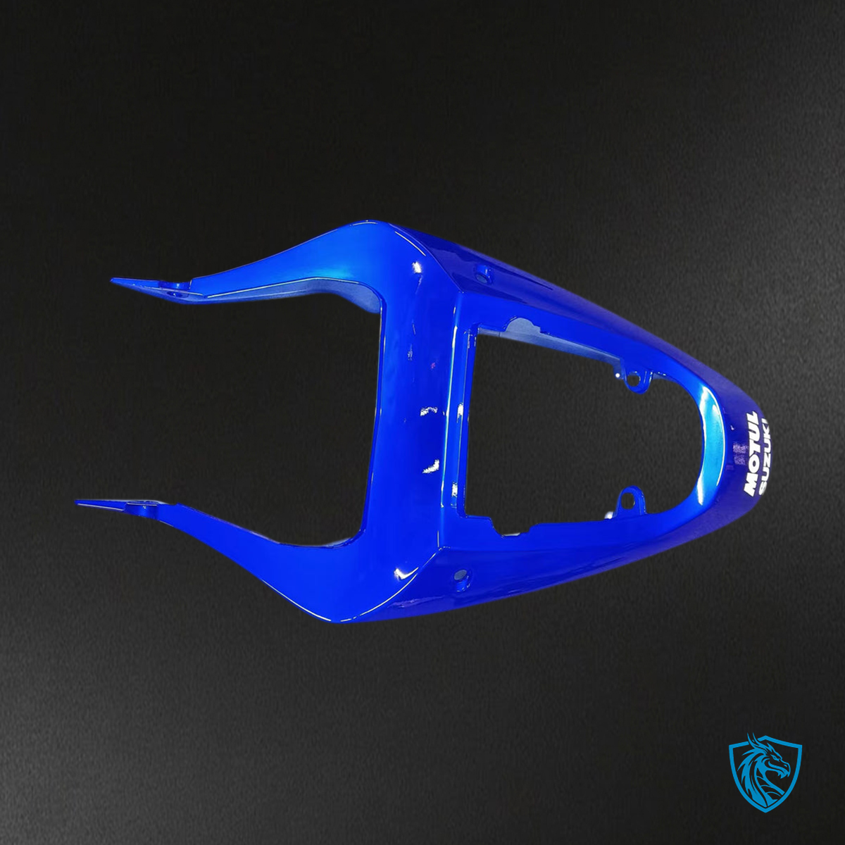 Suzuki GSXR600 (2001-2003) Blue, White & Black Racing Generic - Custom ABS Fairing Kit