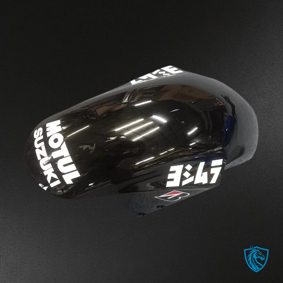 Suzuki GSXR600 (2001-2003) Blue, White & Black Racing Generic - Custom ABS Fairing Kit