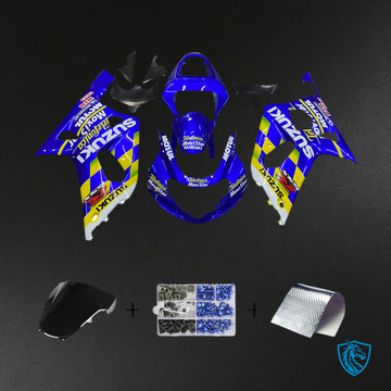 Suzuki GSXR 600 (2001-2003) Blue & Yellow Movistar Racing Generic - Fairing Kit | ABS Bodywork