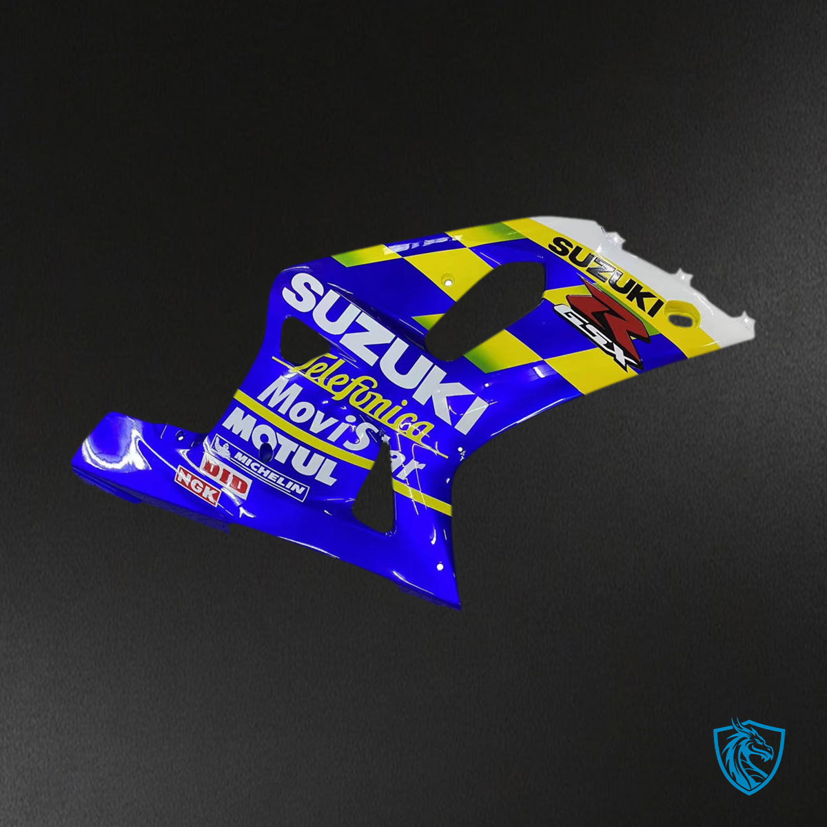 Suzuki GSXR 600 (2001-2003) Blue & Yellow Movistar Racing Generic - Fairing Kit | ABS Bodywork