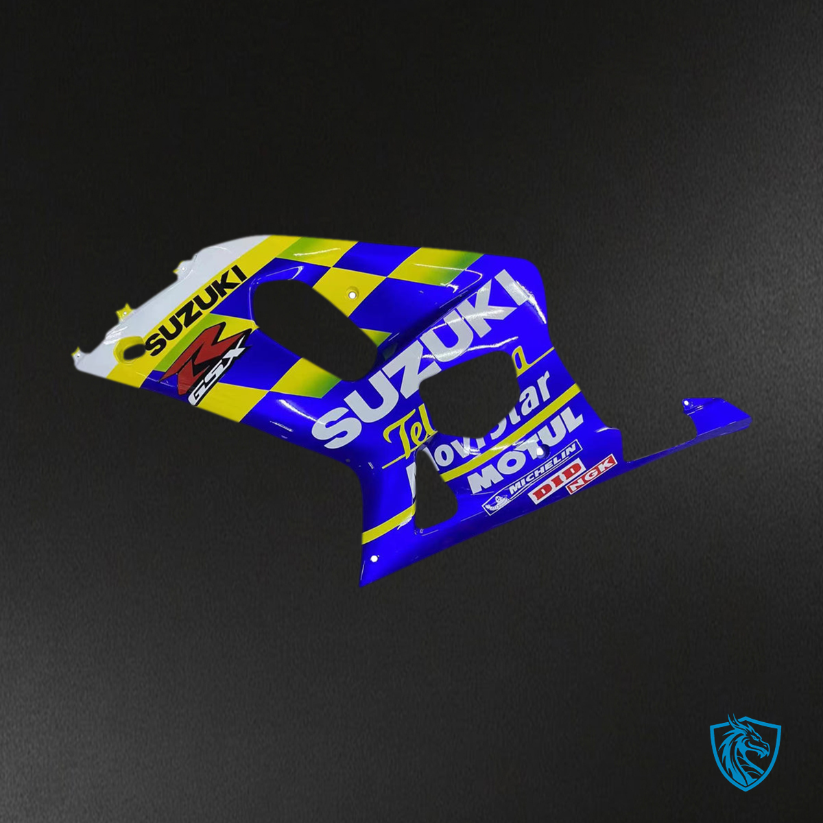 Suzuki GSXR 600 (2001-2003) Blue & Yellow Movistar Racing Generic - Fairing Kit | ABS Bodywork