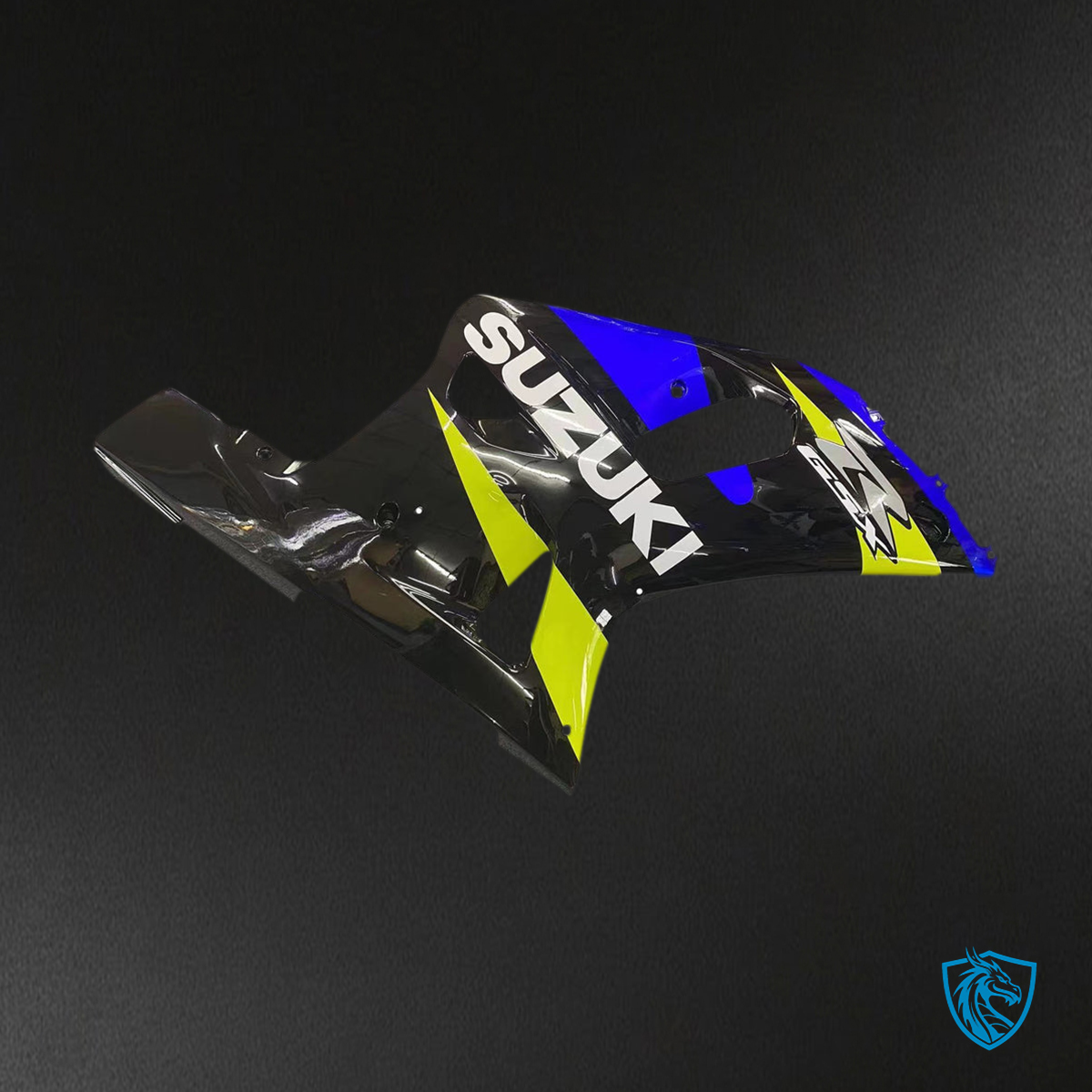 Suzuki GSXR 600 (2001-2003) Blue & Black Racing Generic Fairing Kit - Aftermarket ABS Bodywork