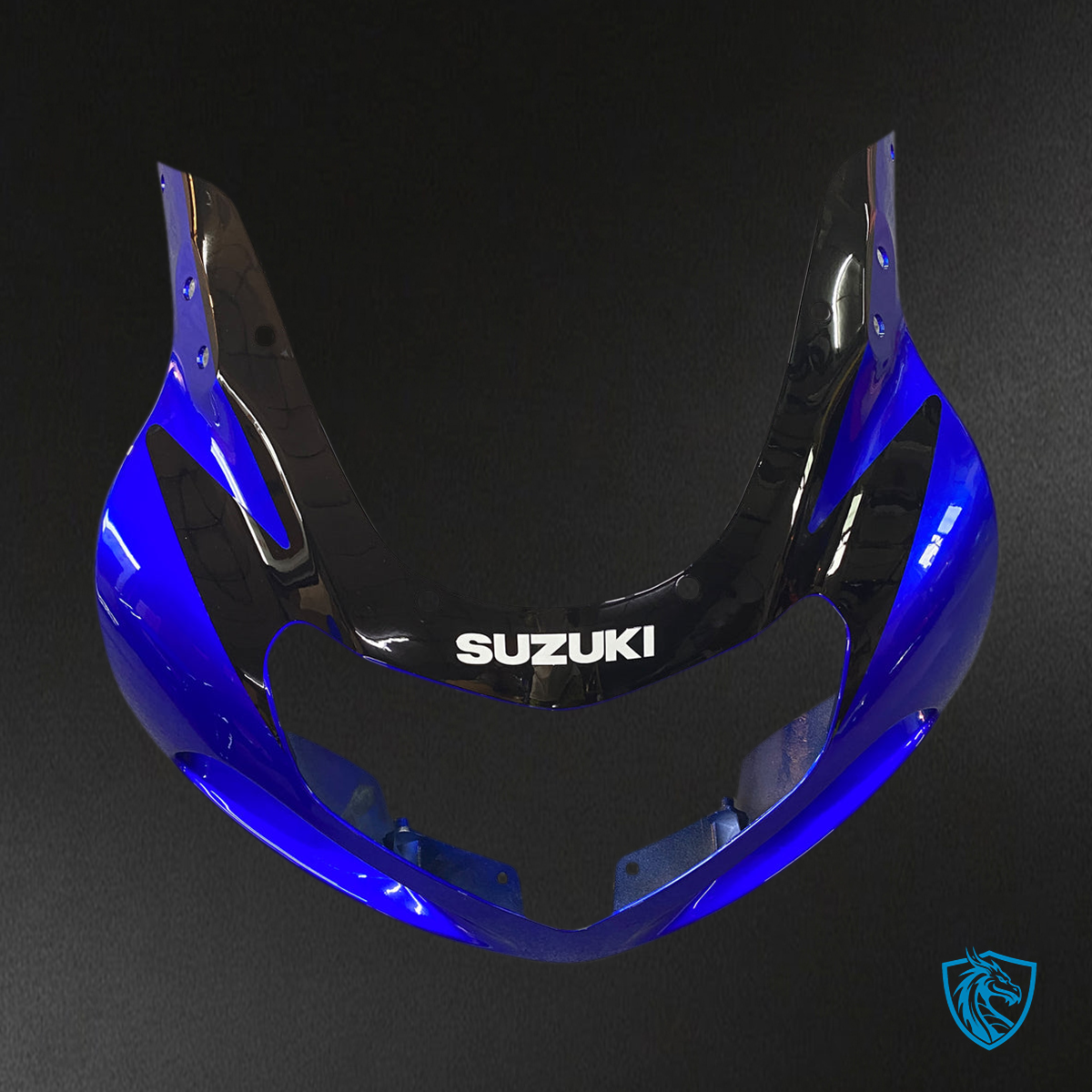 Suzuki GSXR 600 (2001-2003) Blue & Black Racing Generic Fairing Kit - Aftermarket ABS Bodywork