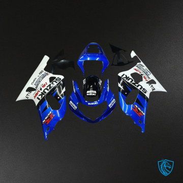 Suzuki GSXR 600 (2001-2003) Blue Injection - MERGEment Motorcycle Fairings Kit