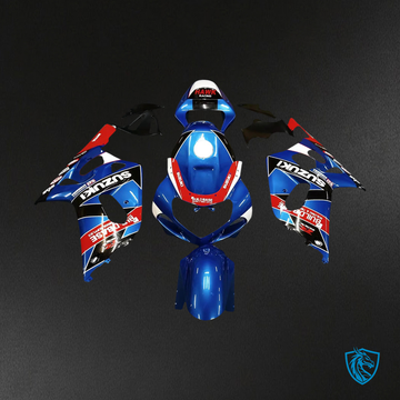 Suzuki GSXR 600-750 (2000-2003) Blue & Red - Fairing Kit