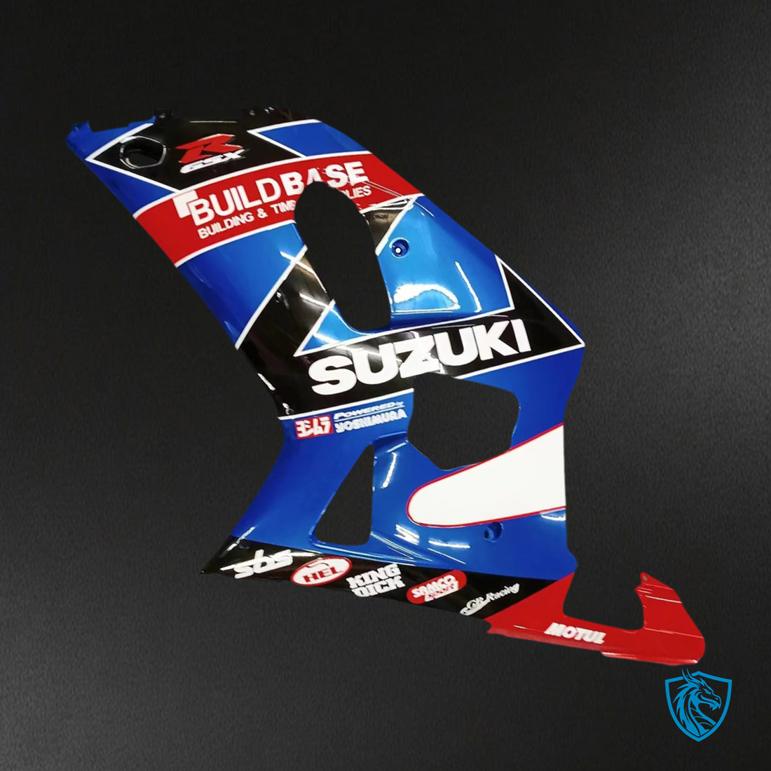 Suzuki GSXR 600-750 (2000-2003) Blue & Red - Fairing Kit