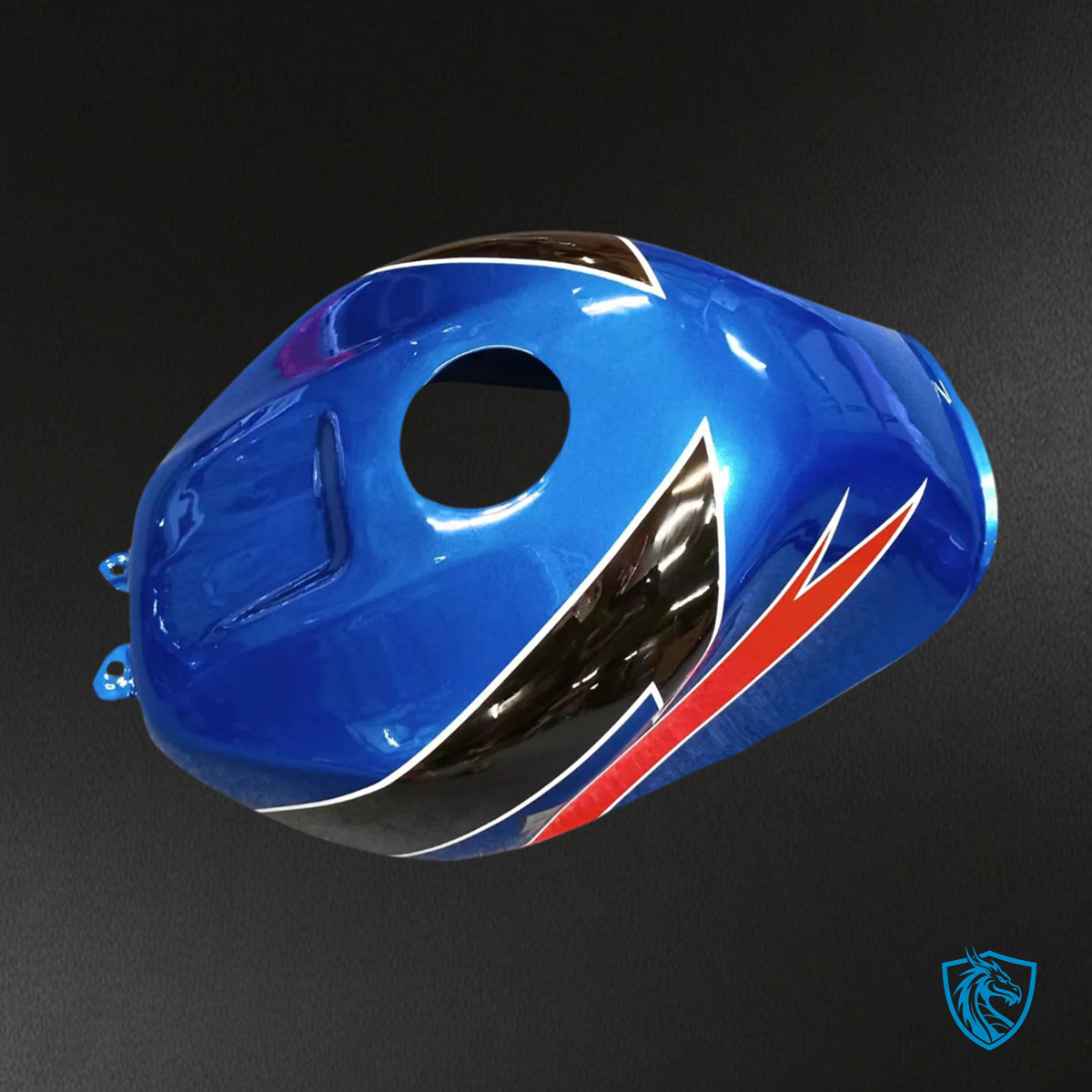 Suzuki GSXR 600-750 (2000-2003) Blue & Red - Fairing Kit