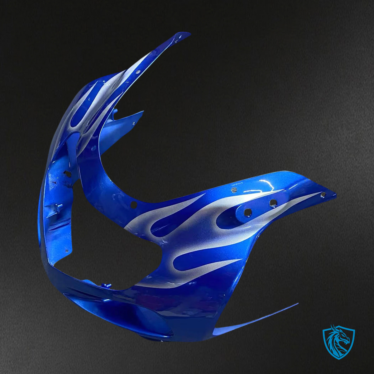 Suzuki GSXR600 (2001-2003) GSXR750 (2000-2003) Blue with Flame - Fairing Kit