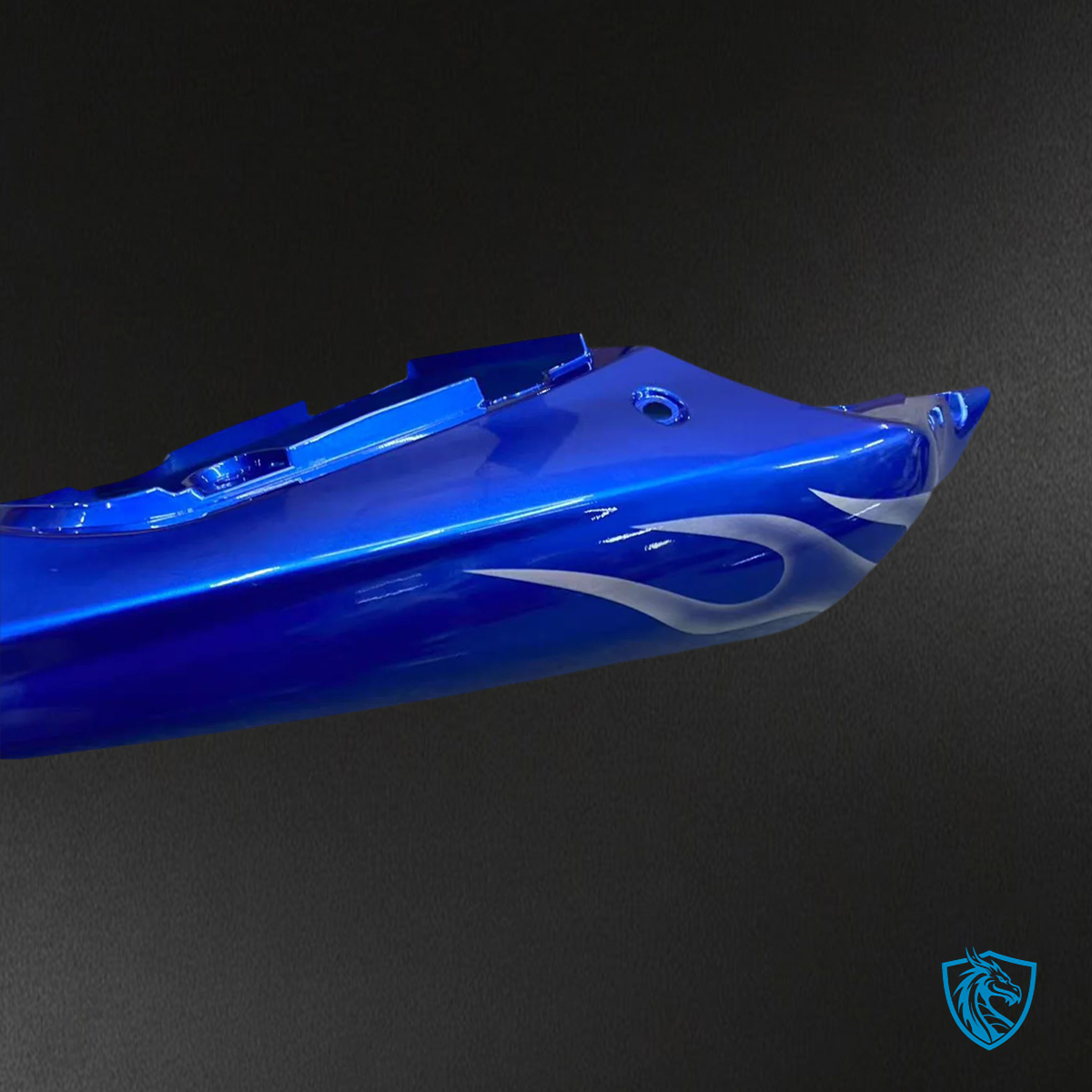 Suzuki GSXR600 (2001-2003) GSXR750 (2000-2003) Blue with Flame - Fairing Kit