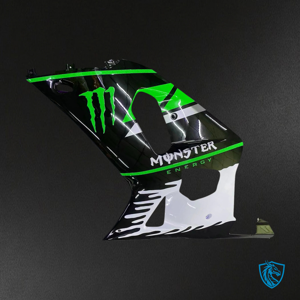 Suzuki GSXR600 (2001-2003) GSXR750 (2000-2003) Green & Black - Fairing Kit