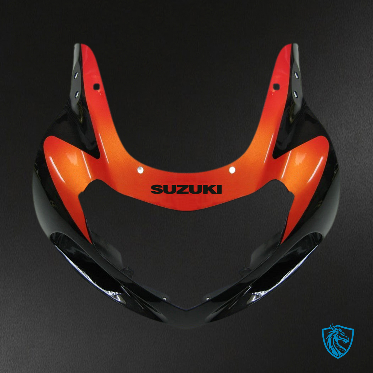 Suzuki GSXR 600 (2001-2003) Orange Metallic & Black Racing Generic - Fairing Kit | ABS Bodywork