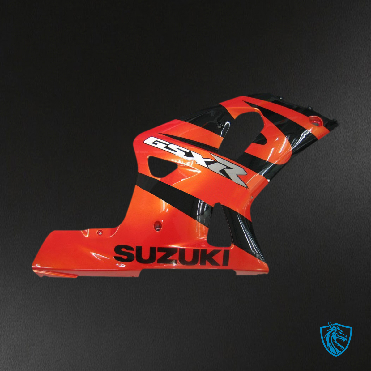 Suzuki GSXR 600 (2001-2003) Orange Metallic & Black Racing Generic - Fairing Kit | ABS Bodywork