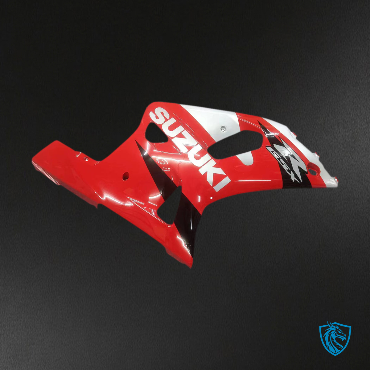 Suzuki GSXR 600 (2001-2003) Red Silver & Black Racing - MERGEment Motorcycle Fairings Kit