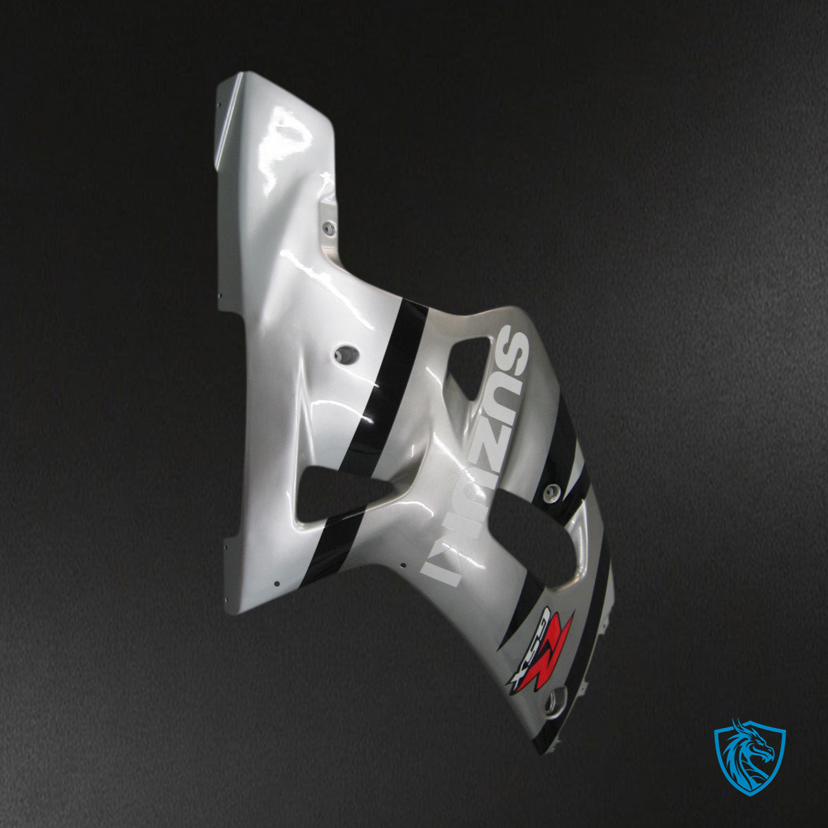 Suzuki GSXR 600 (2001-2003) Silver 2-Tone Racing Generic - Fairing Kit | ABS Bodywork