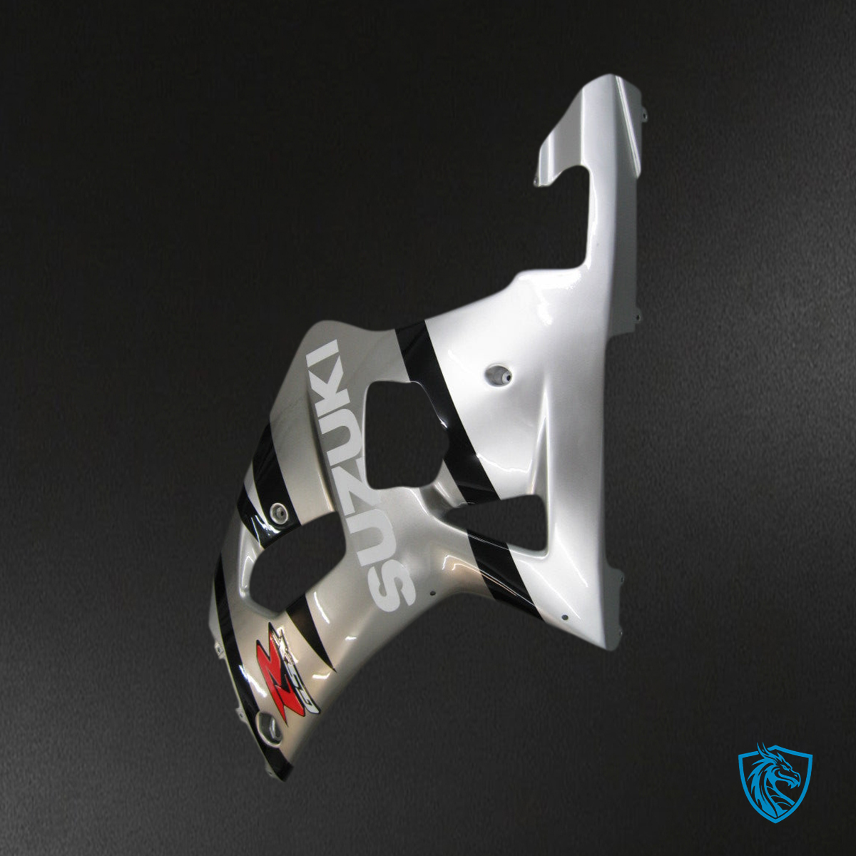 Suzuki GSXR 600 (2001-2003) Silver 2-Tone Racing Generic - Fairing Kit | ABS Bodywork