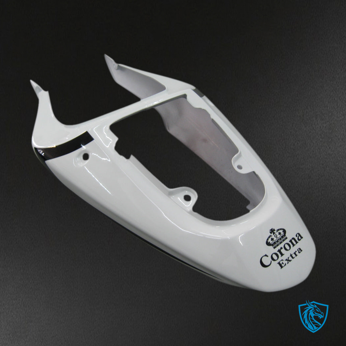 Suzuki GSXR 600 (2001-2003) White & Black Alstare Corona Fairing Kit - Aftermarket ABS Bodywork