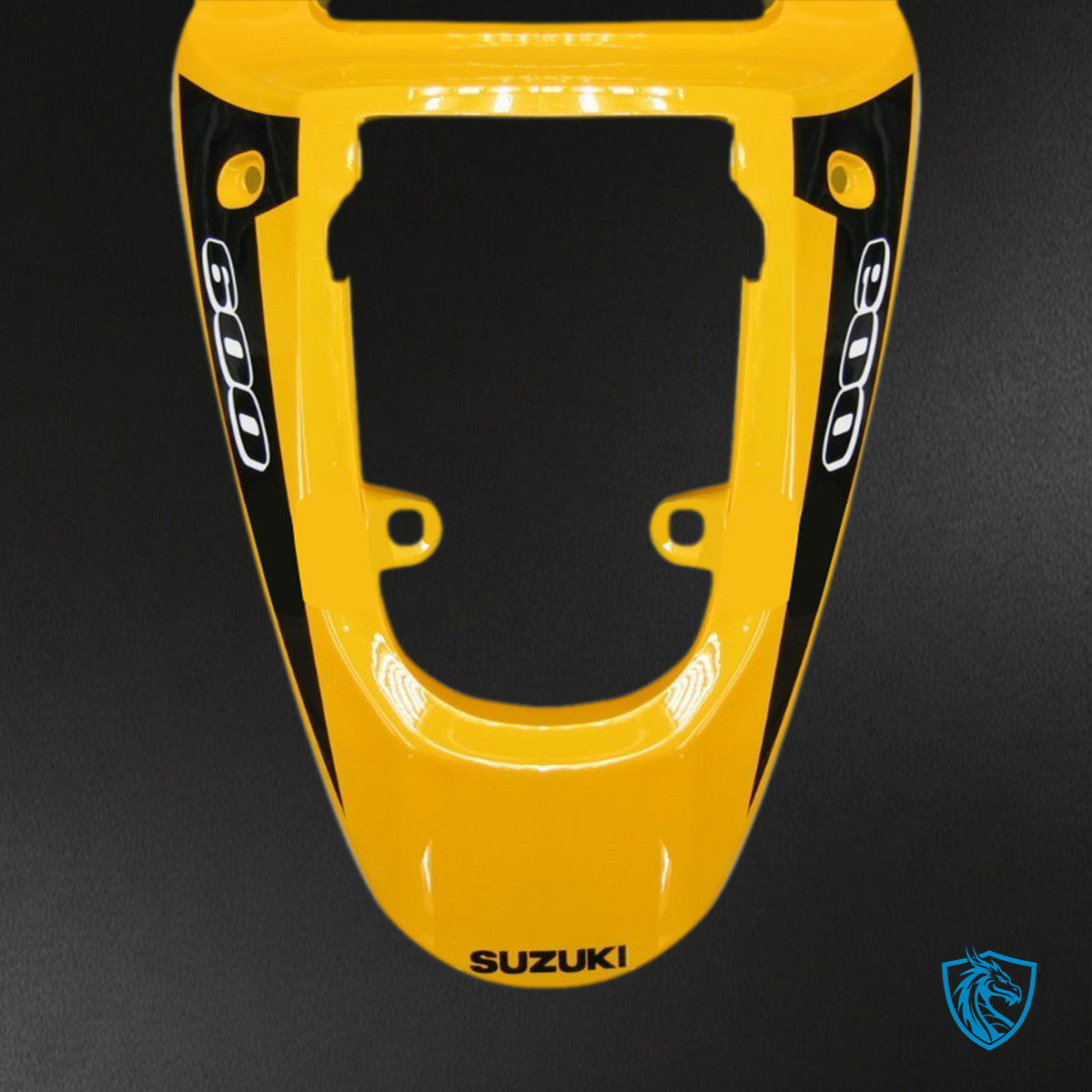 Suzuki GSXR 600 (2001-2003) Yellow & Black Racing Generic - MERGEment Motorcycle Fairings Kit