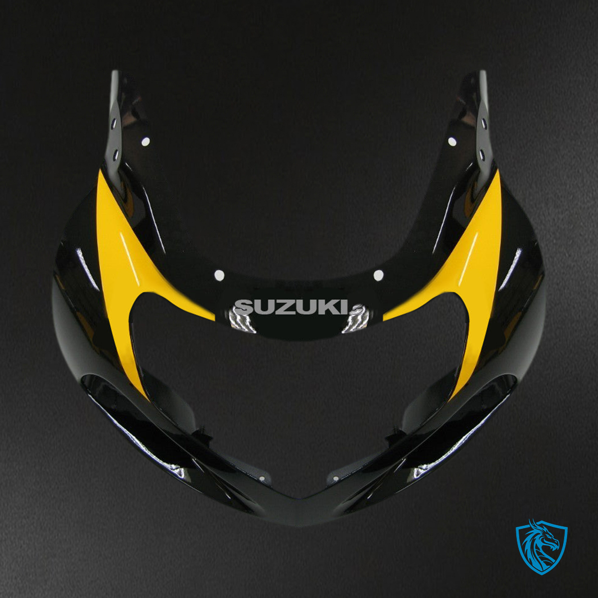 Suzuki GSXR 600 (2001-2003) Yellow & Black Racing Generic - MERGEment Motorcycle Fairings Kit