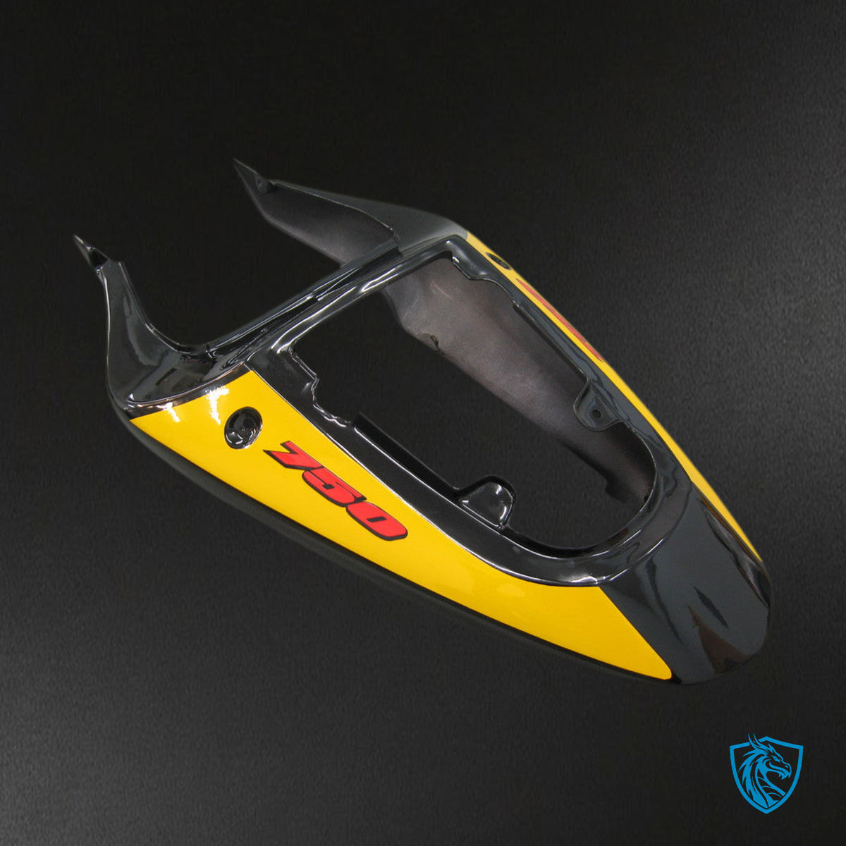 Suzuki GSXR 600 (2001-2003) Yellow & Silver Racing Generic - Custom ABS Fairing Kit