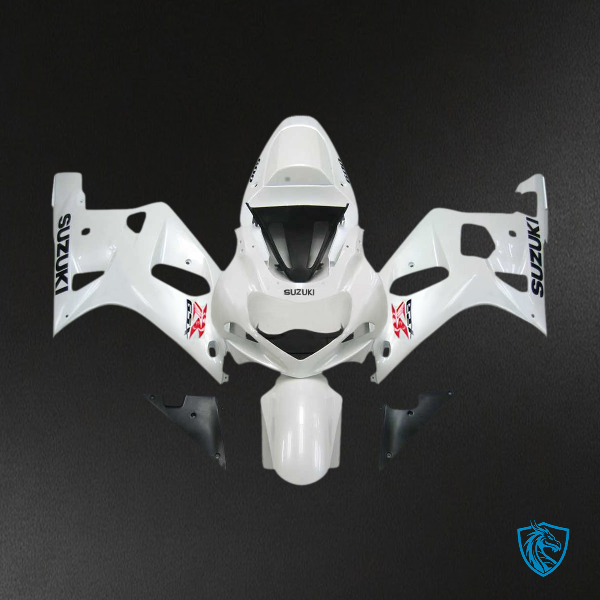 Suzuki GSXR600 (2001-2003) White - MERGEment Motorcycle Fairings Kit