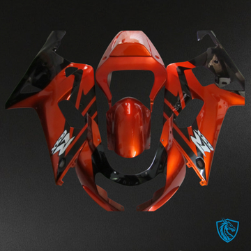 Suzuki GSXR600/750 (2001-2003) Red & Black Fairings Kit | ABS Bodywork