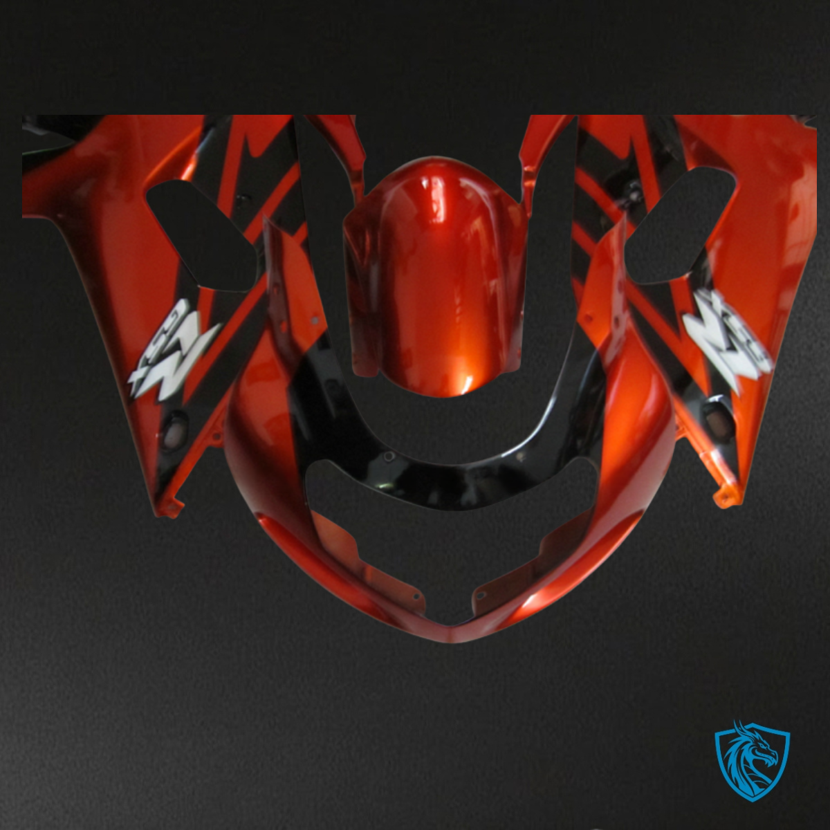 Suzuki GSXR600/750 (2001-2003) Red & Black Fairings Kit | ABS Bodywork