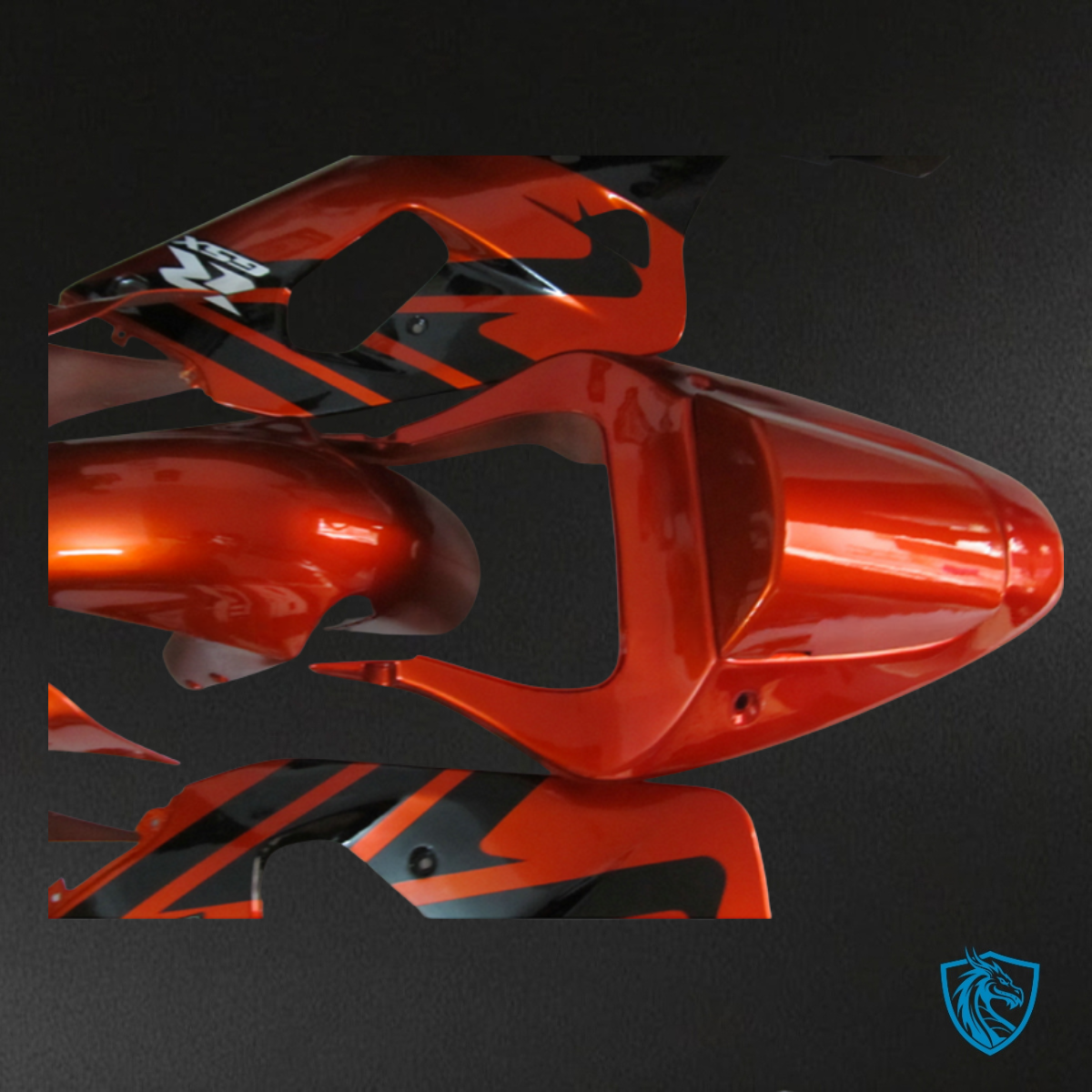 Suzuki GSXR600/750 (2001-2003) Red & Black Fairings Kit | ABS Bodywork