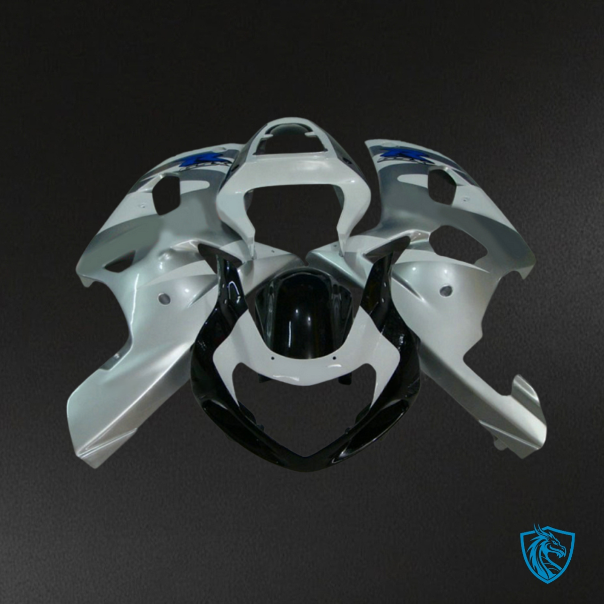 Suzuki GSXR600/750 (2001-2003) Silver Fairing Kit - Aftermarket ABS Bodywork