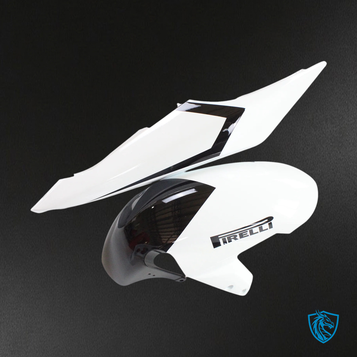Suzuki GSXR 600-750 (2004-2005) Alstare Corona Racing White - Fairing Kit