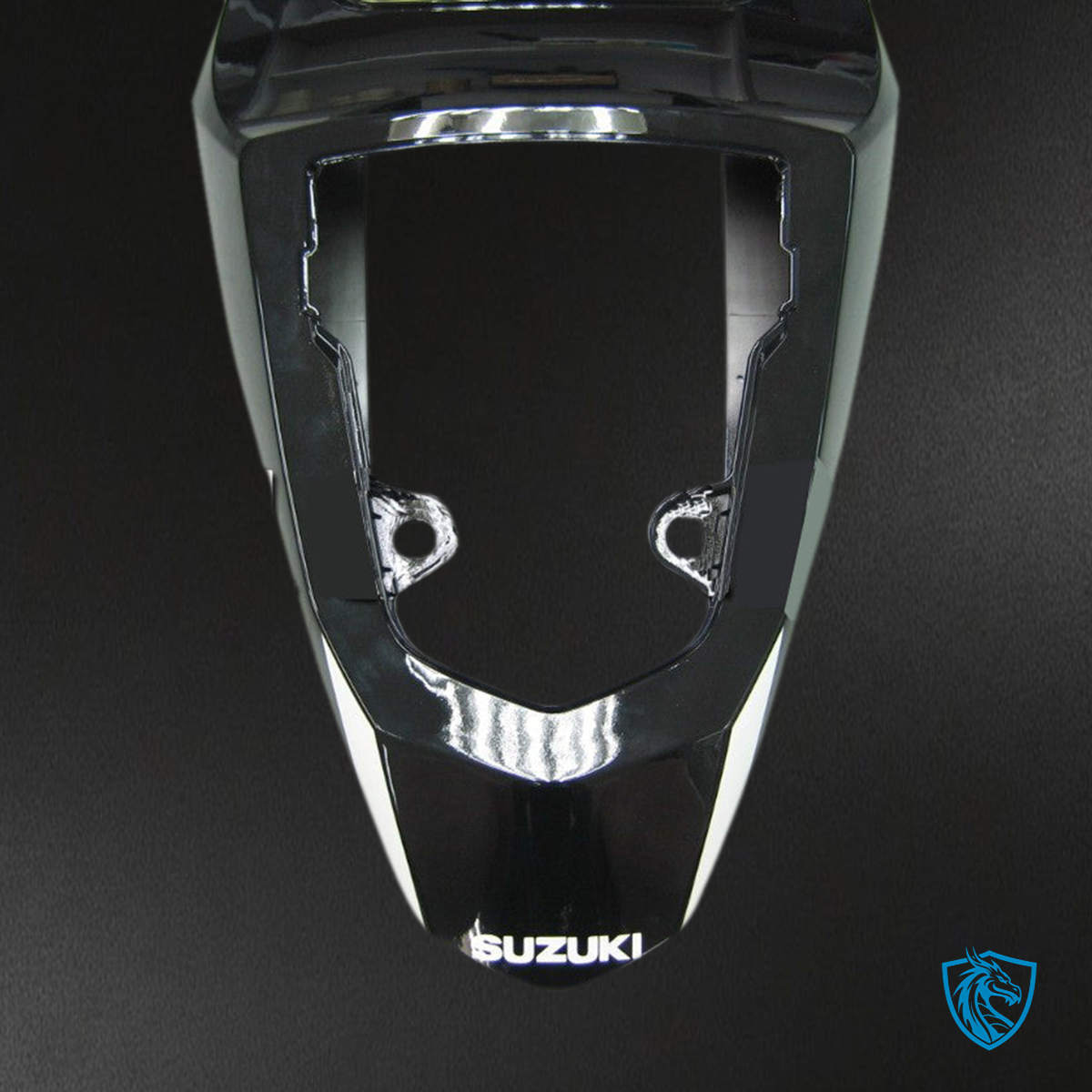 Suzuki GSXR 600-750 (2004-2005) Black & White GSXR Racing - Custom ABS Fairing Kit