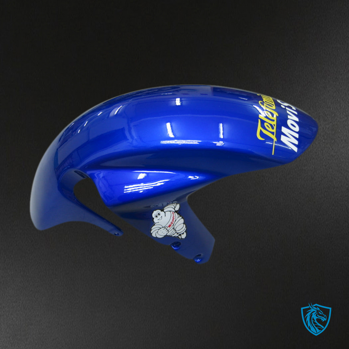 Suzuki GSXR 600-750 (2004-2005) Blue & White Racing Generic - Custom ABS Fairing Kit