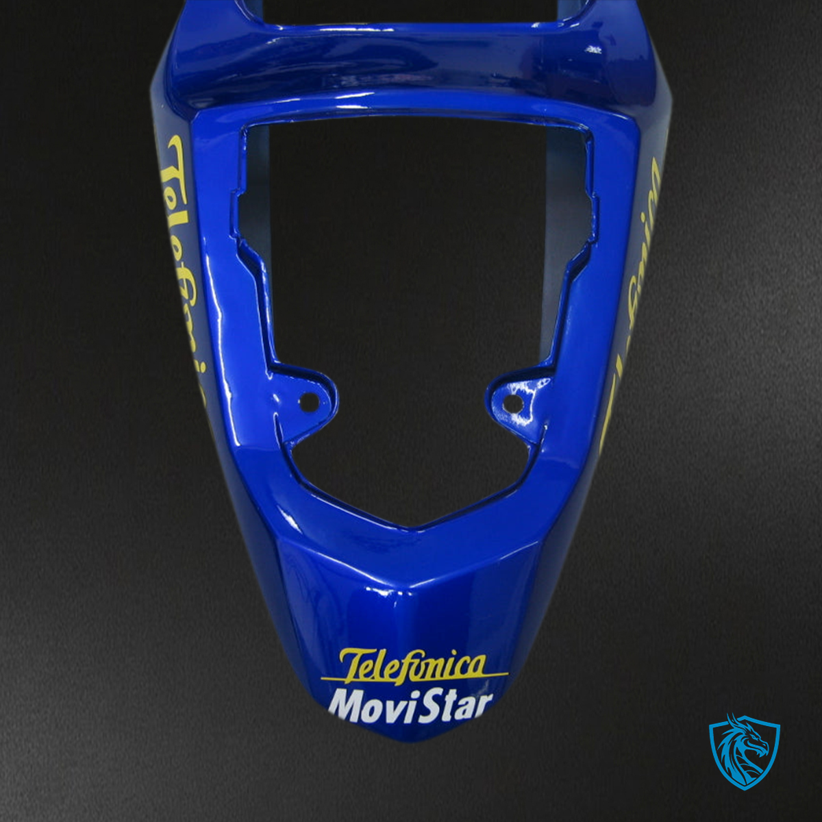 Suzuki GSXR 600-750 (2004-2005) Blue & White Racing Generic - Custom ABS Fairing Kit