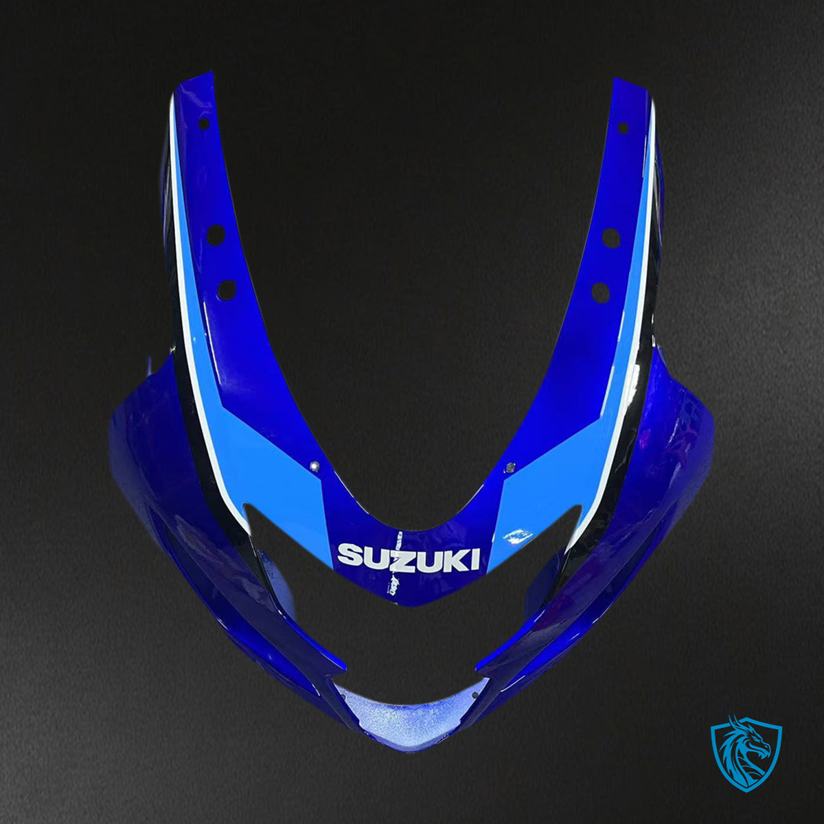 Suzuki GSXR 600-750 (2004-2005) Blue, White & Black Racing Generic - Fairing Kit | ABS Bodywork