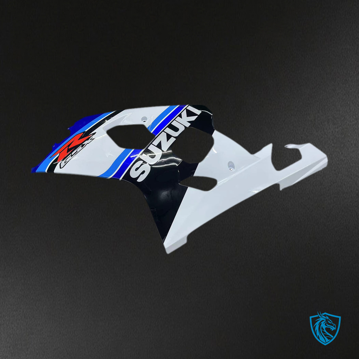 Suzuki GSXR 600-750 (2004-2005) Blue, White & Black Racing Generic - Fairing Kit | ABS Bodywork