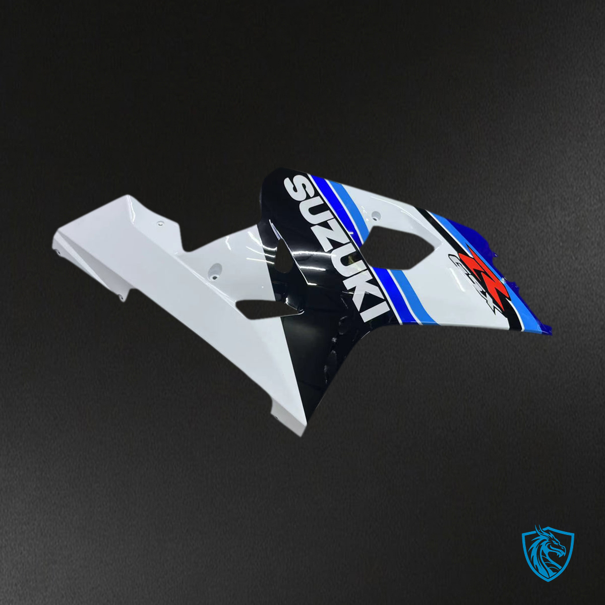 Suzuki GSXR 600-750 (2004-2005) Blue, White & Black Racing Generic - Fairing Kit | ABS Bodywork