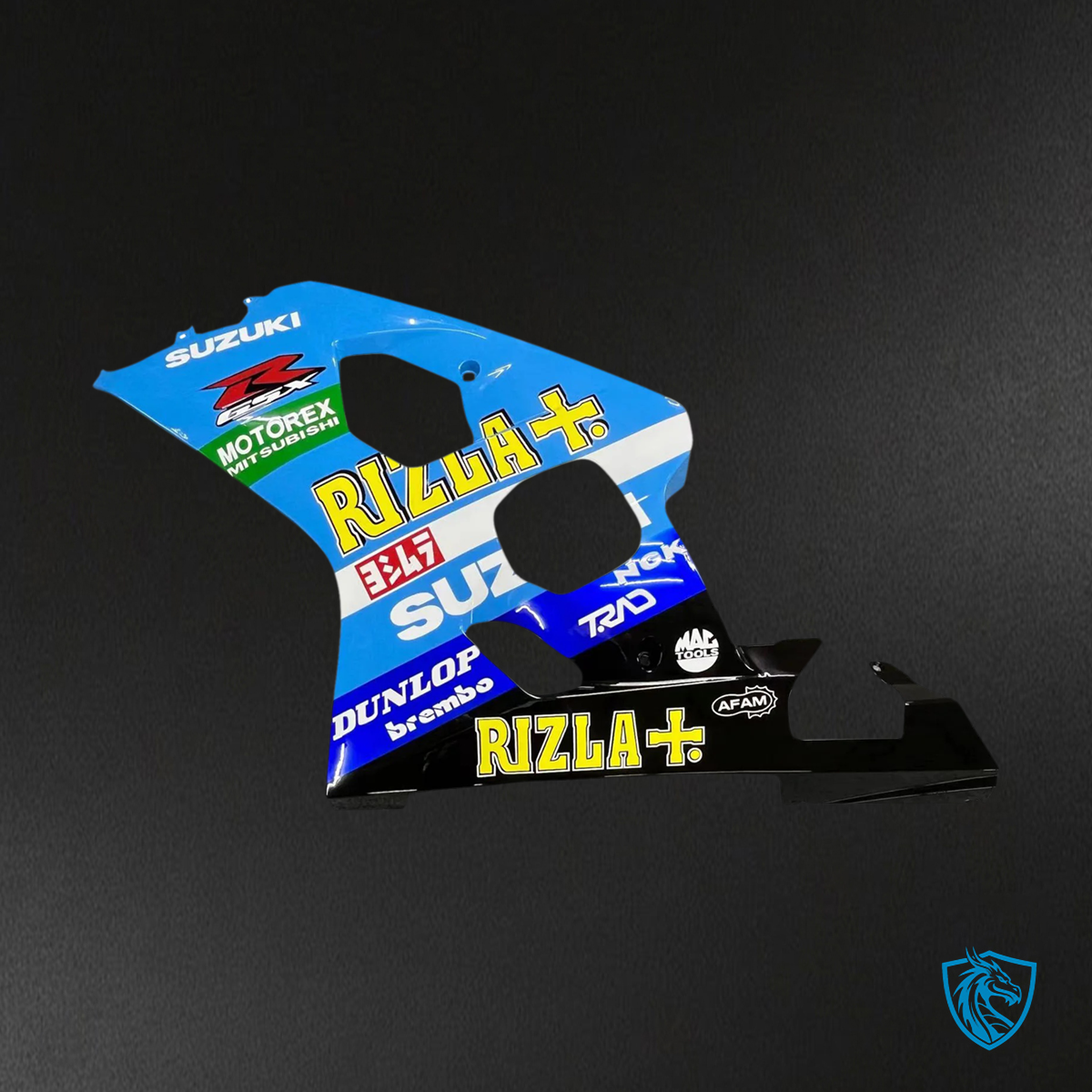 Suzuki GSXR 600-750 (2004-2005) Cyan - Fairing Kit