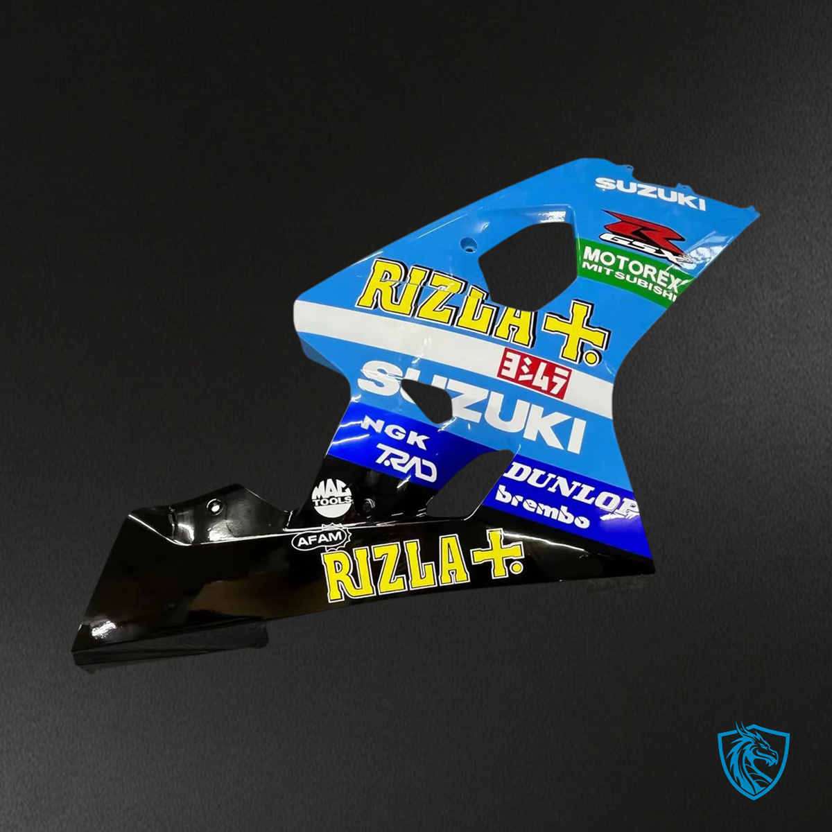 Suzuki GSXR 600-750 (2004-2005) Cyan - Fairing Kit