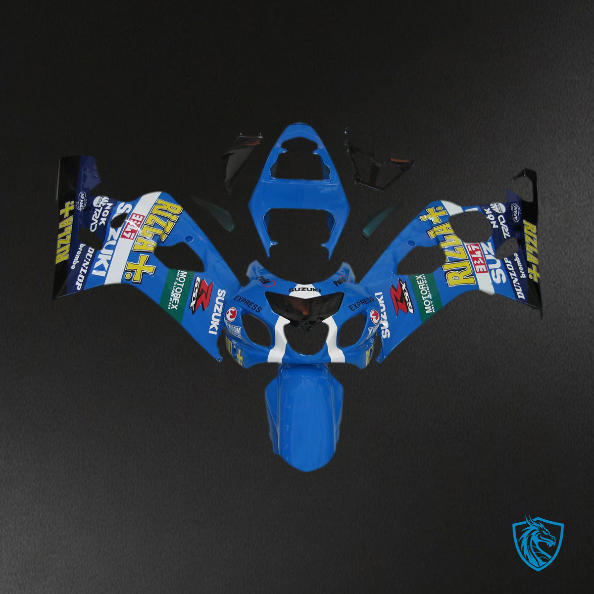 Suzuki GSXR 600-750 (2004-2005) Multi Blue - Fairing Kit