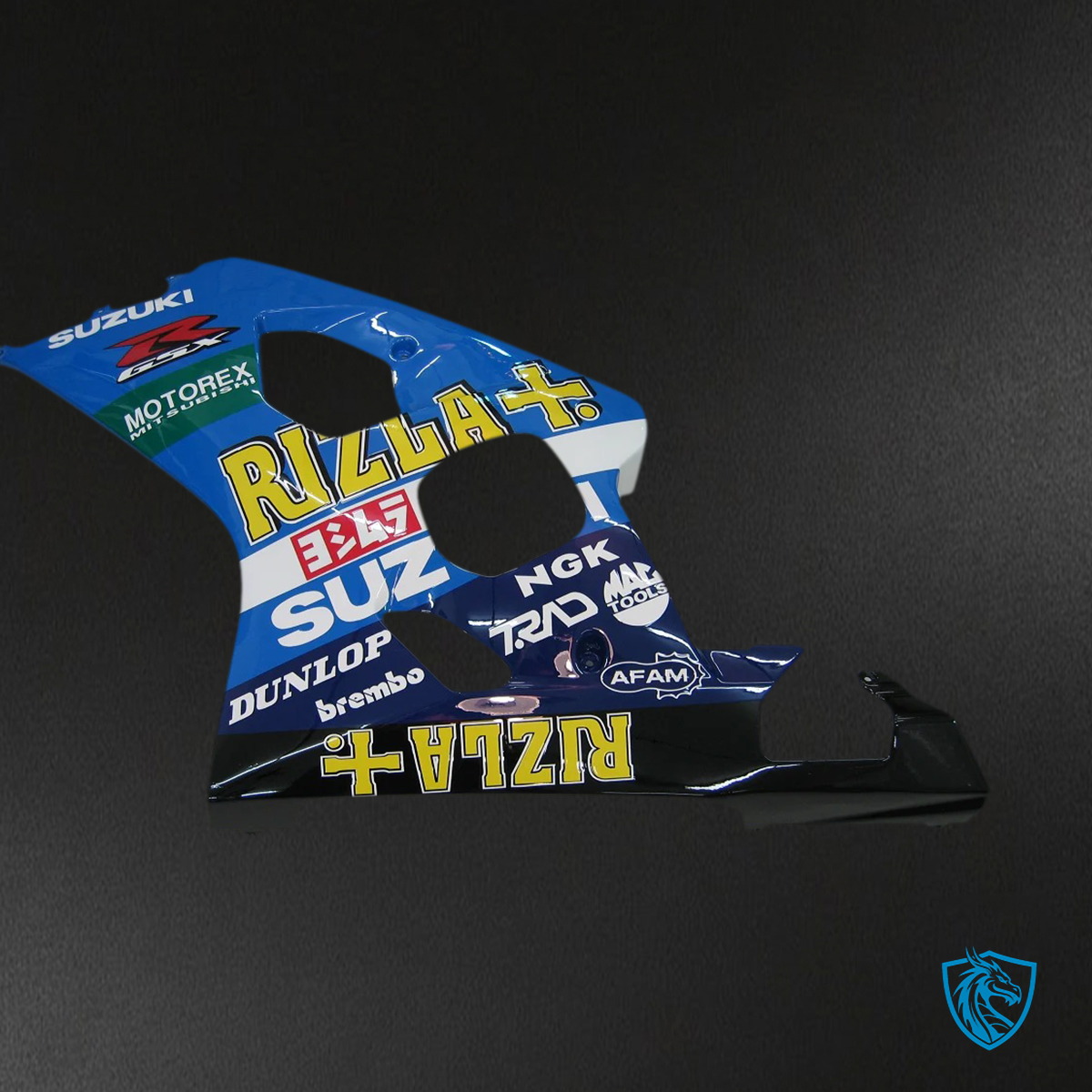 Suzuki GSXR 600-750 (2004-2005) Multi Blue - Fairing Kit