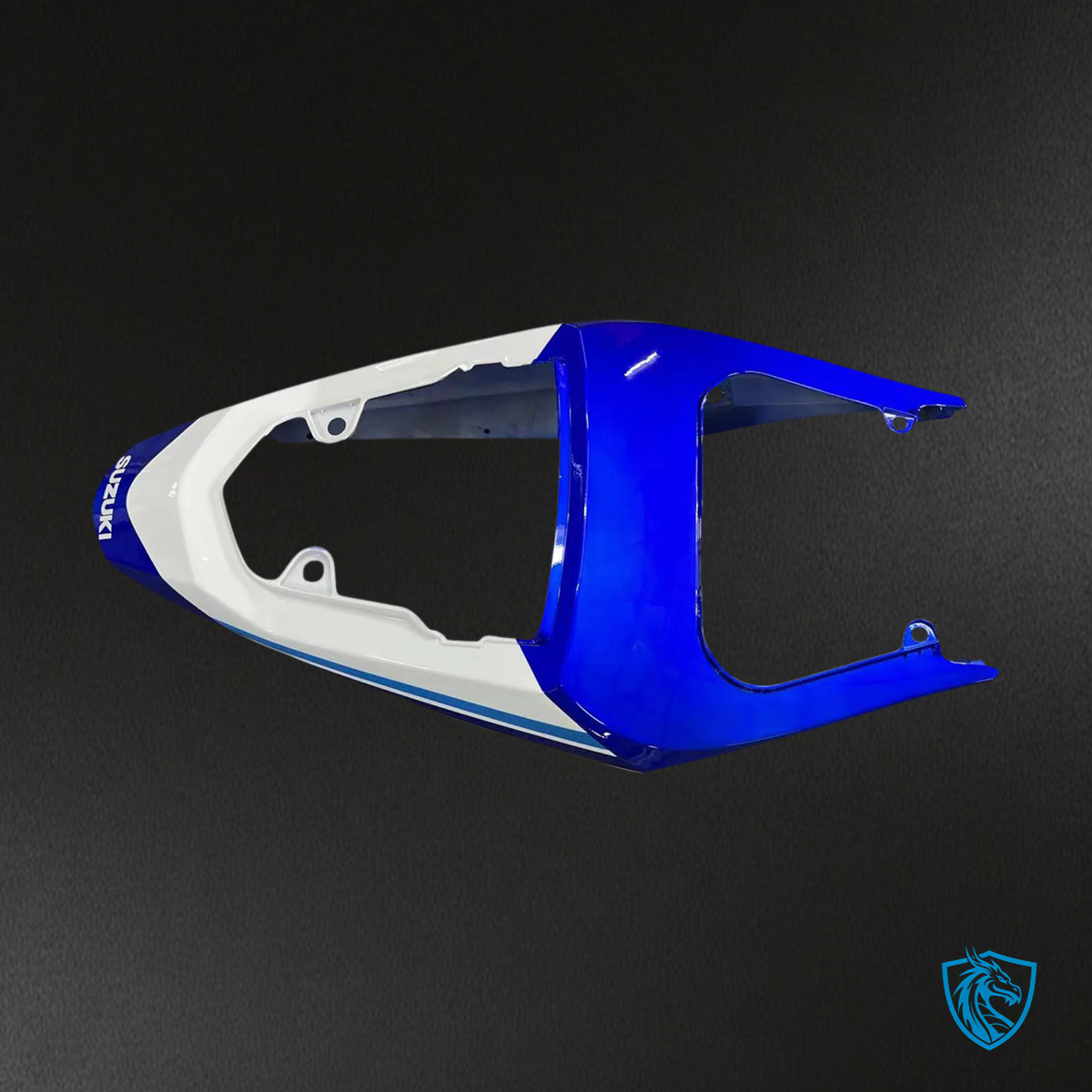 Suzuki GSXR 600-750 (2004-2005) White & Blue - Fairing Kit