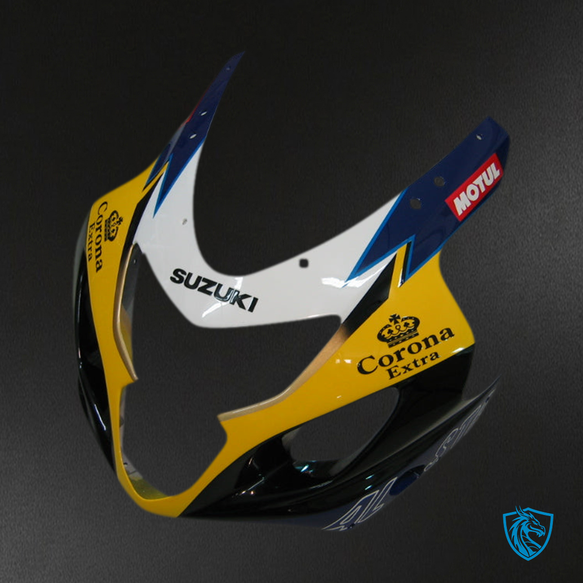 Suzuki GSXR 600-750 (2004-2005) Yellow & Blue Corona - MERGEment Motorcycle Fairings Kit