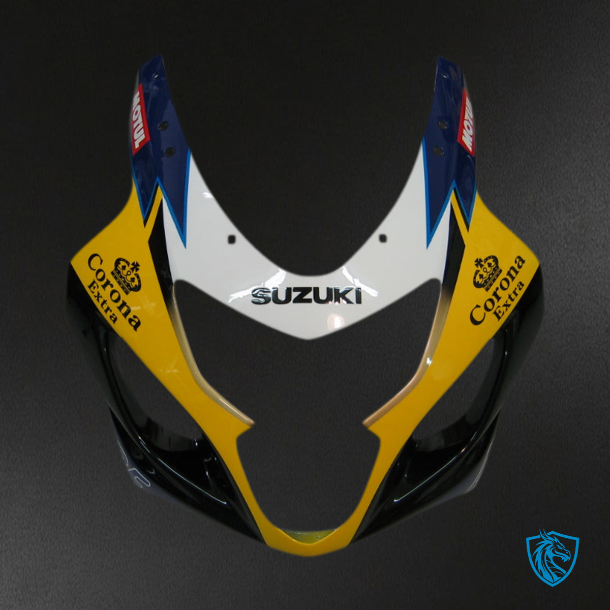Suzuki GSXR 600-750 (2004-2005) Yellow & Blue Corona - MERGEment Motorcycle Fairings Kit