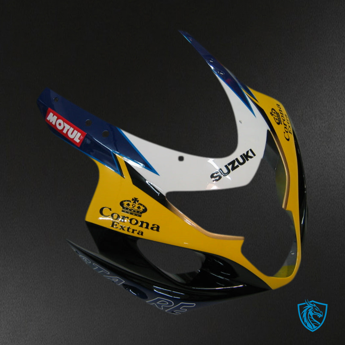 Suzuki GSXR 600-750 (2004-2005) Yellow & Blue Corona - MERGEment Motorcycle Fairings Kit